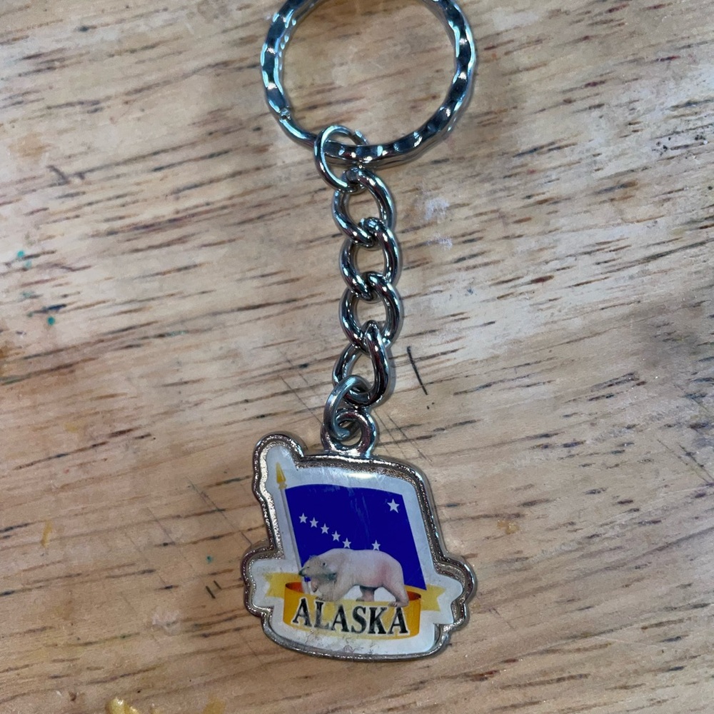 Alaska key chain small